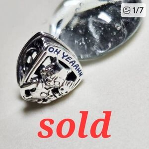 Authentic Pandora Guardians of the Galaxy Rocket Groot Charm Sterling Silver